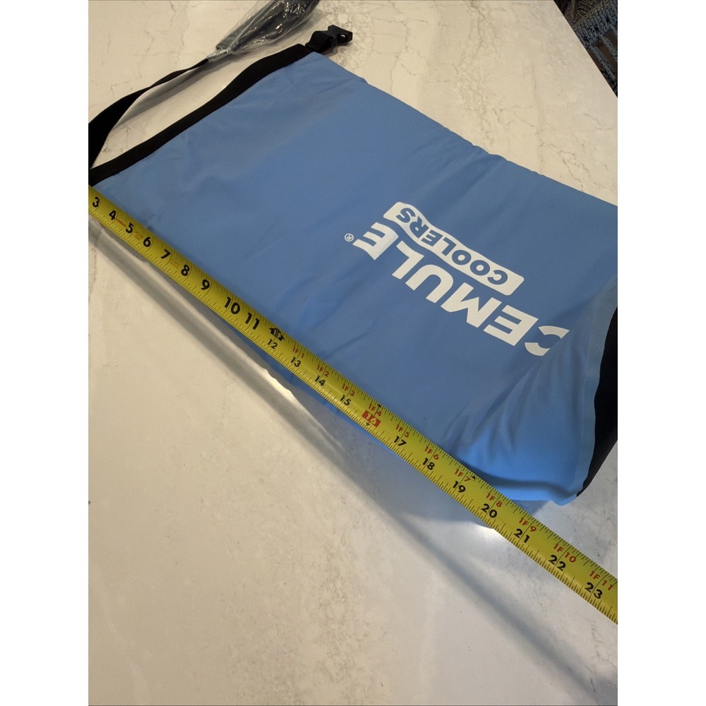 IceMule Coolers Soft Roll TopClassic Medium Light Blue Insulated Bag NEW - Picture 11 of 15